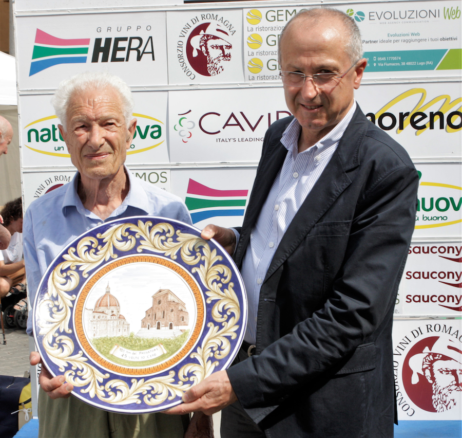 Walter Fagnani a 95 anni ultima ultramaratona